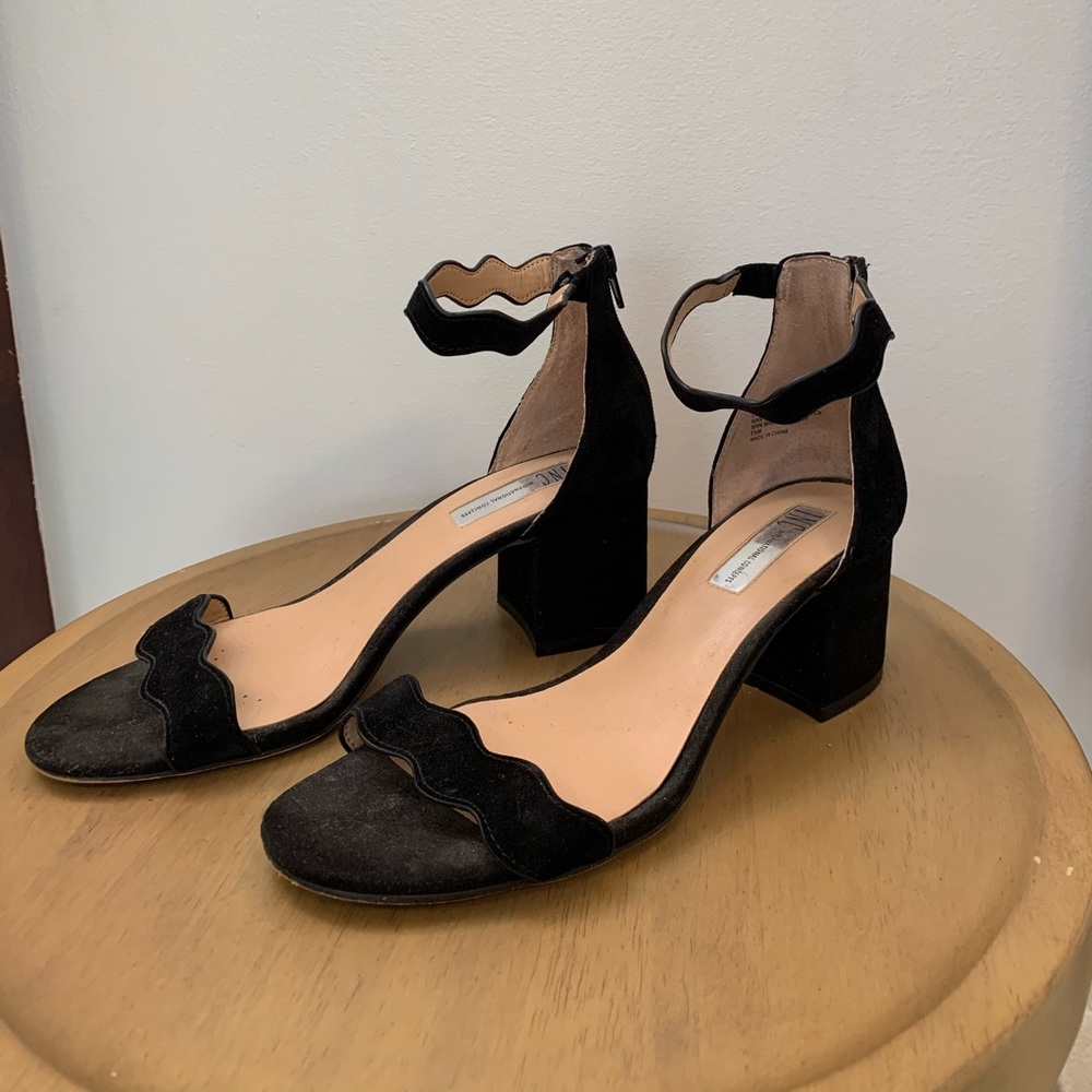 Black heels